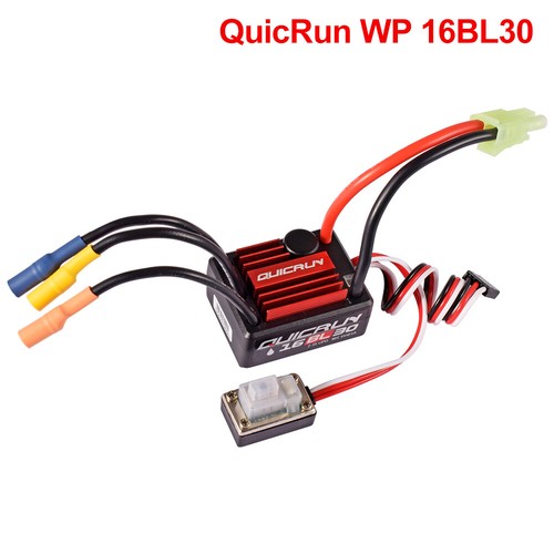 Hobbywing QuicRun WP 16BL30 Waterproof ESC 2-3S 6V BEC For 1/18 1/16 Touring Car - Picture 8 of 17