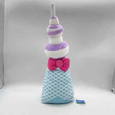Hello Kitty Tokyo Sky Tree AB763 Sanrio 2012 Plush 15'' Doll Japan (Missing HK)