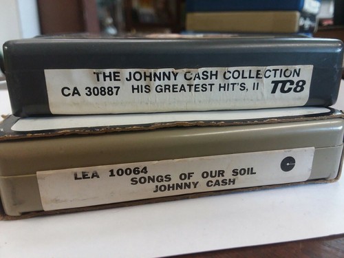 Pair JOHNNY CASH & HIS GREATEST HITS II & Songs of our soil Untested - Bild 3 von 5