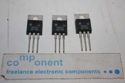 7905CT MOTOROLA Negative Voltage Regulator 3-Terminal - 2 Pcs (RB-0) - Picture 3 of 5