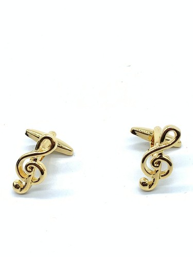 Musical Notes Cufflinks Musician Business Wedding Dress Shirt free gift box #10 - Picture 8 of 10