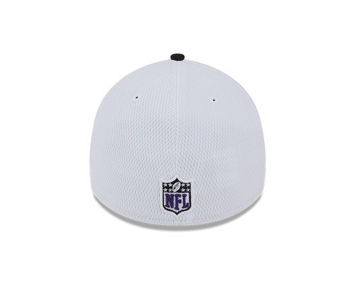 NEW Baltimore Ravens New Era 2023 Sideline 39THIRTY Flex Hat White Sz M/L | L/XL - Picture 6 of 7