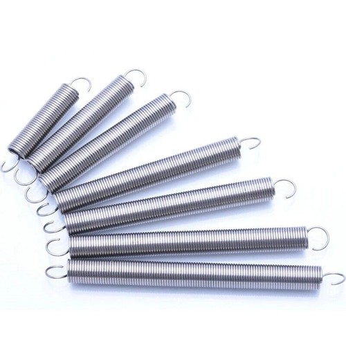Stainless Steel Extension Spring, 1mm Dia, Hooks, High Tension, Durable - Picture 5 of 6