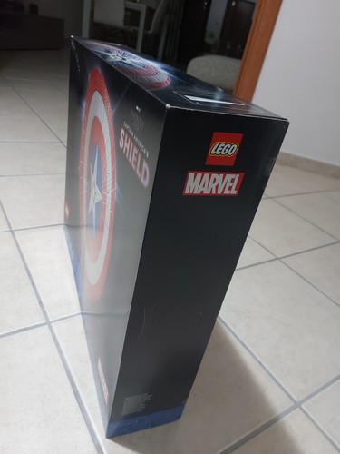 76262 LEGO Captain SCUDO America's Shield Marvel MISB NUOVO Sigillato capitan - Foto 2 di 6