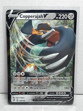 Copperajah V 136/192 Pokemon Swsh02: Rebel Clash Ultra Rare Holo
