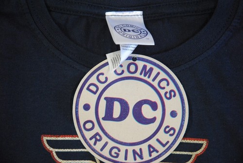 WONDER WOMAN RETRO SQUARES LADIES SKINNY T SHIRT NEW OFFICIAL DC COMICS ORIG - Picture 3 of 6