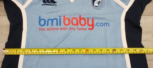 Cardiff Blues Rugby Heimtrikot 2006/2007 - Canterbury Small S Trikot Oberteil - F2Q - Bild 11 von 13