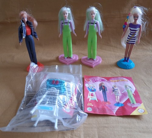 Vintage McDonald's Spielzeug Barbie Puppen Konvolut x 16. Eine Tasche. Verschiedene Jahre - Bild 2 von 4