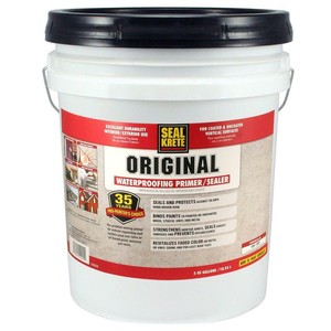 seal concrete clear krete masonry sealer waterproofing paint stucco exterior brick depot vinyl bucket gallon coating gal foundation roof sealers