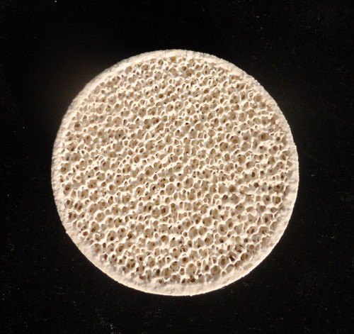 RETICULATED ZIRCONIA MOLTEN METAL FILTER SETTER DISK WIRELESS ELEMENT No.: 36 - Bild 4 von 9