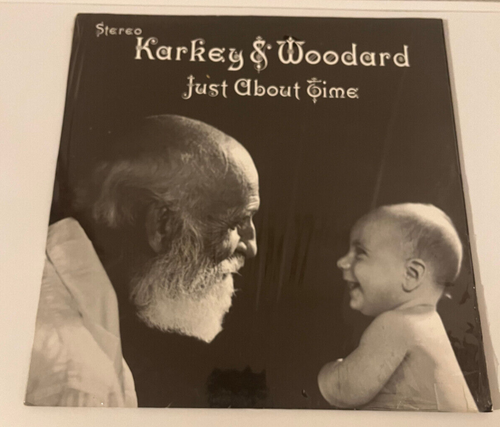 Karkey & Woodard Just About Time LP K&W Private Label 1974 Funk Jazz EX/EX