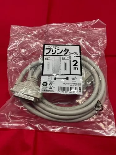 MITUTOYO 12AAA804 Cable for Letter Size Printer, 2m for Linear Height Gage