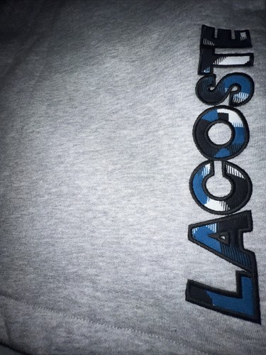 LACOSTE 🐊 SWEAT FLEECE SHORTS [GH1701 51 Z79] GREY 4XL [9] - Picture 7 of 12