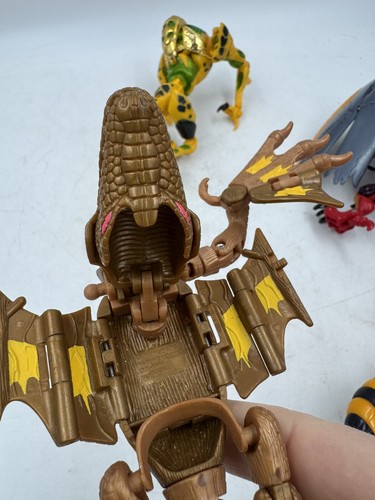 Lot of 4 Vintage Hasbro Transformers Beast Machines INCOMPLETE Cheetor, Megatron - Picture 11 of 16