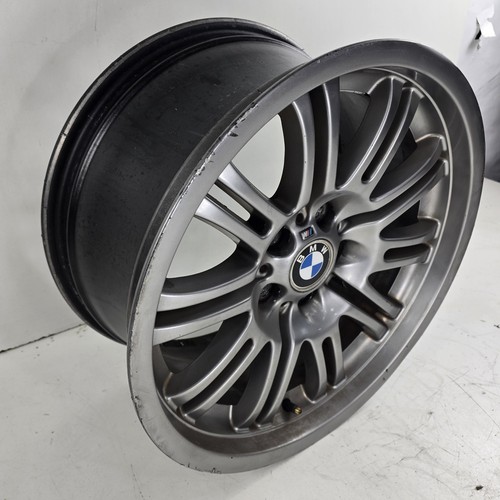 01-06 BMW E46 M3 OEM 18" Estilo 67 Rueda Delantera 18"x8" 5x120 - Imagen 3 de 5