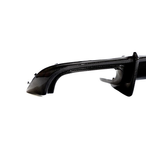 Fits Audi A4 B9 Sedan 2017-2019 Carbon Fiber Rear Bumper Diffuser Lip Body Kits - Picture 12 of 13