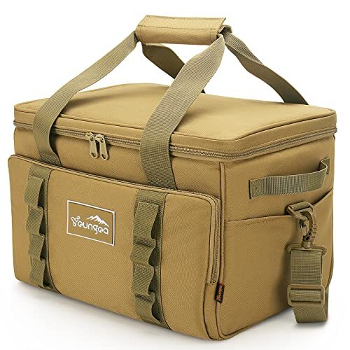 Soft Insulated Cooler Bag 48-Can Leakproof Soft Sided Cooler Large Collapsibl - Picture 1 of 7