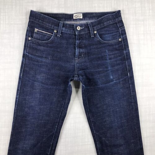 Naked & Famous Herren 31 (Innennaht 36) Skinny Guy Twisted Candy Selvedge Denim Jeans - Bild 2 von 17