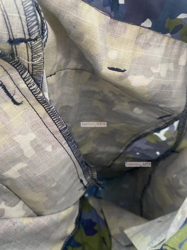 Pantaloni originali Romania Aeronautica Militare M2017 blu verde uniformi mimetiche - Foto 8 di 8