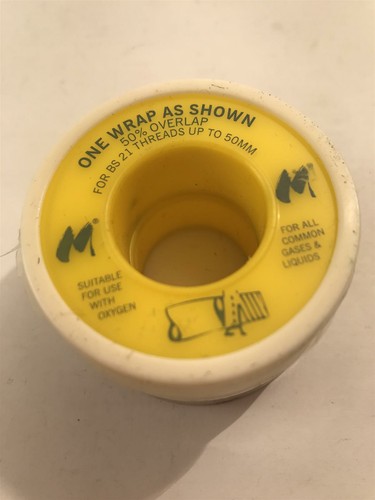 High Density P.T.F.E. Tape Threads up to 50mm - Picture 3 of 3
