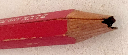 ALTE 3 STIFTE, 1 RADIERGUMMI (KASSETTENTYP BEIDSEITIG) KREIDEN VON ''A.W. FABER '' & BRO - Bild 17 von 24