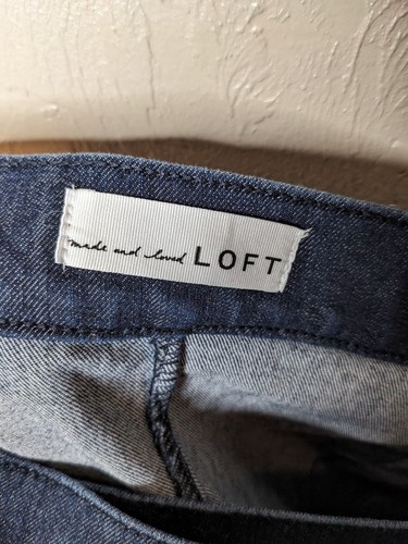 Loft Damen 14/32 dunkelblau Denim Wickelrock - Bild 4 von 6