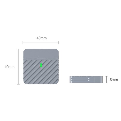 JEYI 2230 M.2 NVMe In-line SSD Enclosure USB 3.2 10Gbps Aluminum CaseHs - Picture 6 of 7