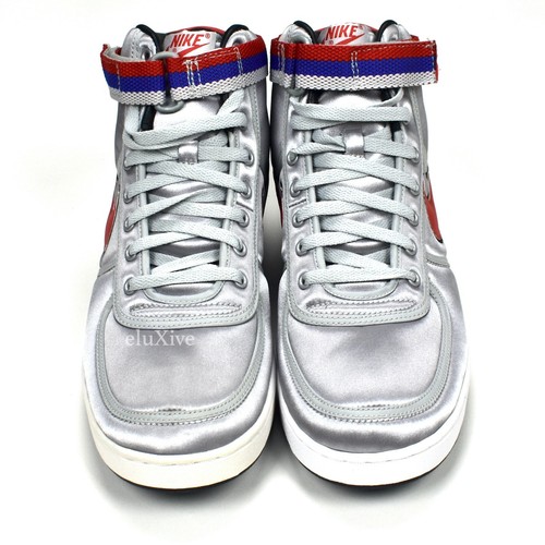NWT Nike Vandal High Supreme 2002 OG Metallic Silver Sneakers Men 11.5 AUTHENTIC - Picture 5 of 12