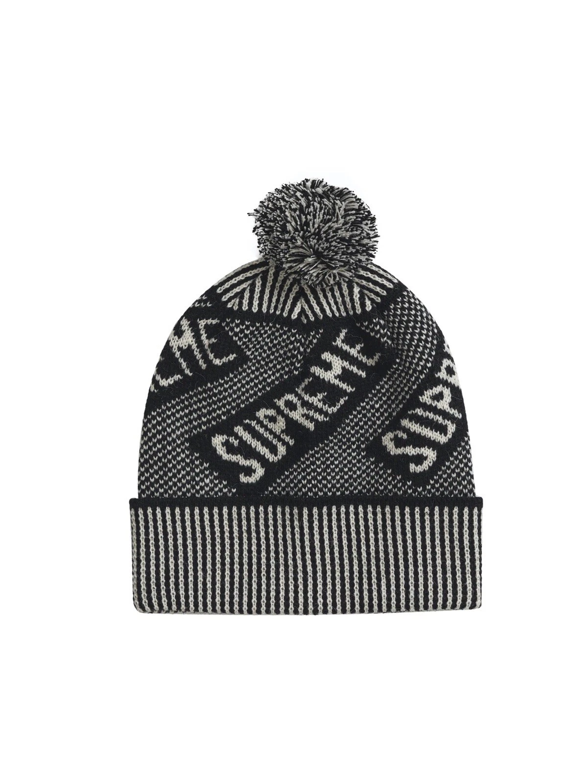 Supreme Banner Beanie bleu clair 