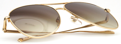 LONGCHAMP LO139S 712 Gold Womens Aviator Full Rim Gradient 