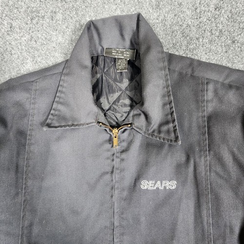 Vintage Sears Lined Work Chore Mechanics Jacket XXL 44 Tall - Picture 2 of 7
