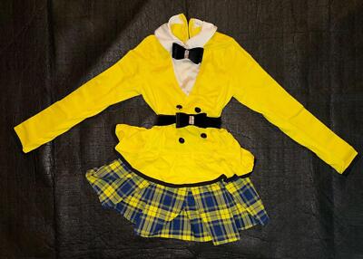 Intermediate Child Weissman Yellow School Girl Costume Cher