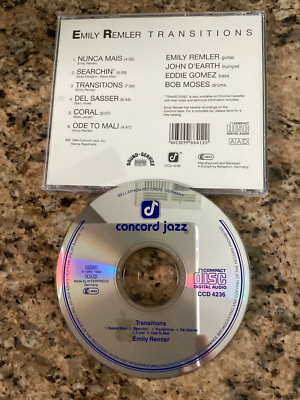 Transitions by Emily Remler (CD) Used Like New. 6 Tracks