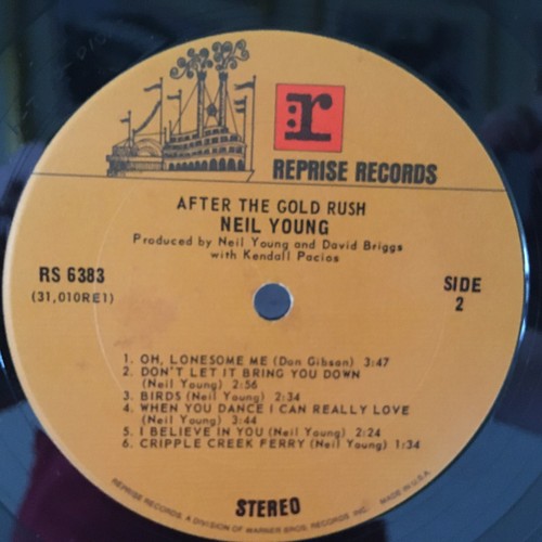 NEIL   YOUNG                 LP       AFTER THE GOLD RUSH - Picture 4 of 5
