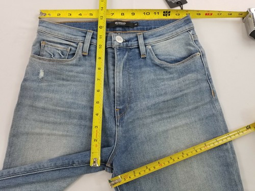 Hudson women jeans high rise crop skinny Holly WHC4151DDA blue W28 - Picture 6 of 12