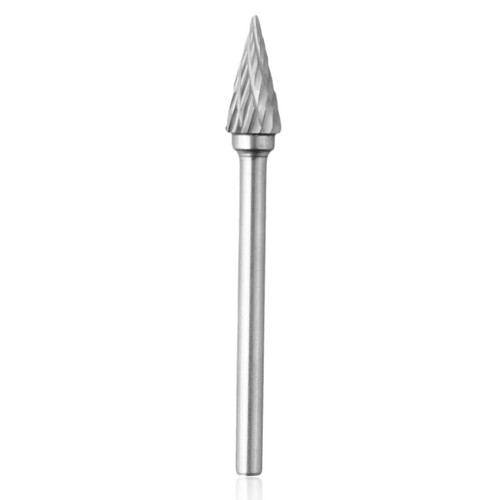 1pc Burrs 3x6mm Tungsten Rotary Drill Die Grinder Carving Bit 1/8" Shank - Picture 17 of 92