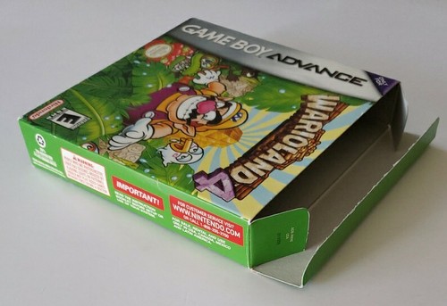 Wario Land 4 GBA Game Boy Advance Complete CIB + Protection Casing - Picture 11 of 24