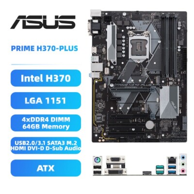 Amazon | ASUS Prime H370-Plus LGA1151 (Intel 第8世代) DDR4
