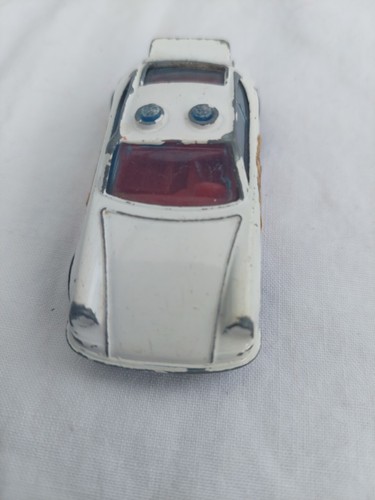1980 Vintage Corgi Juniors Porsche 911 Carrera bianco 1,64 pressofusione rara polizia - Foto 5 di 8