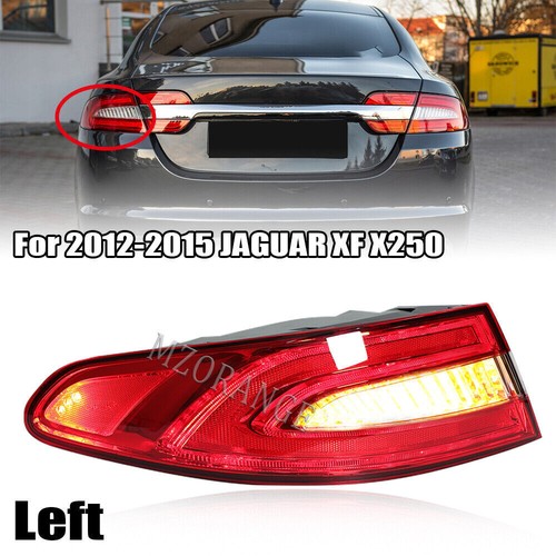 Left Driver LED Tail Light Rear Brake Lamp For Jaguar XF X250 2012 2013 14-2015 - Picture 1 of 13
