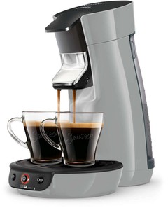 PHILIPS SENSEO Viva Café HD6561/51 Machine à Café Argent Dosettes Exp Intense
