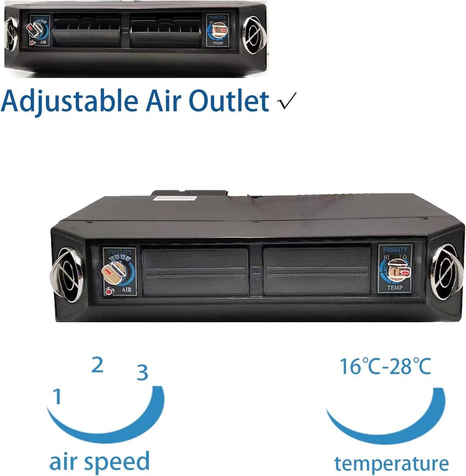 12V Universal A/C Kit System New Energy Under dash Air Conditioner 10000 BTU eBay