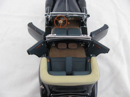 Danbury Mint 1/24 Diecast Blue 1936 Packard Fourteenth Series Sport Phaeton VG - Picture 13 of 20