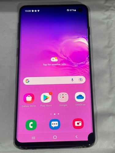 Samsung Galaxy S10 (Dual SIM) - 128GB - Prism Black (Unlocked) Dot in Lcd - Picture 2 of 2