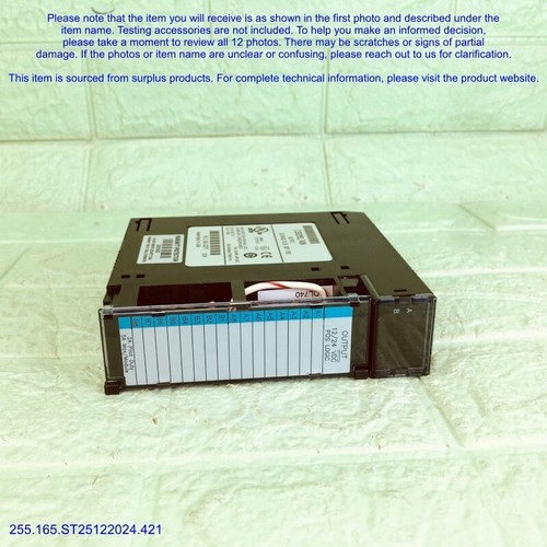 GE FANUC IC693MDL740K, Modulo di uscita come da foto, SN:9685, spedizione combinata gratuita. - Foto 9 di 15