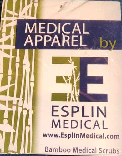 NEW ESPLIN MEDICAL NAVY-BLUE SCRUB DRAWSTRING PANT W/Tag BAMBOO UNISEX - Sz 2XL - Picture 7 of 9