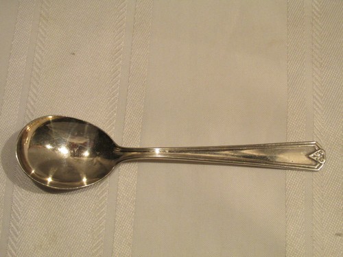 Vintage Aladdin by Int. Silver Sugar Spoon - Silverplate - 1928 Art Deco Design - Picture 1 of 4