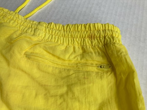 Vtg 80s LAGUNA Swim Trunk Athletic Beach Short Mens Sz M (32-34) Dogtown Yellow - Picture 6 of 6