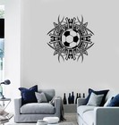 Wall Vinyl Decal Sticker Soccer Ball Sign Football Sign Logo (n1090)