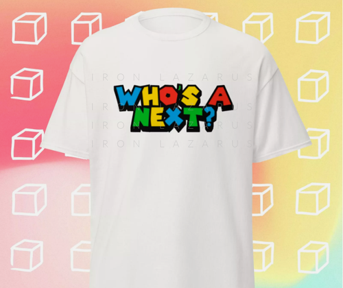 Who's A Next? / Nintendo Parodie Shirt / Luigi / Mario Kart - Bild 5 von 5